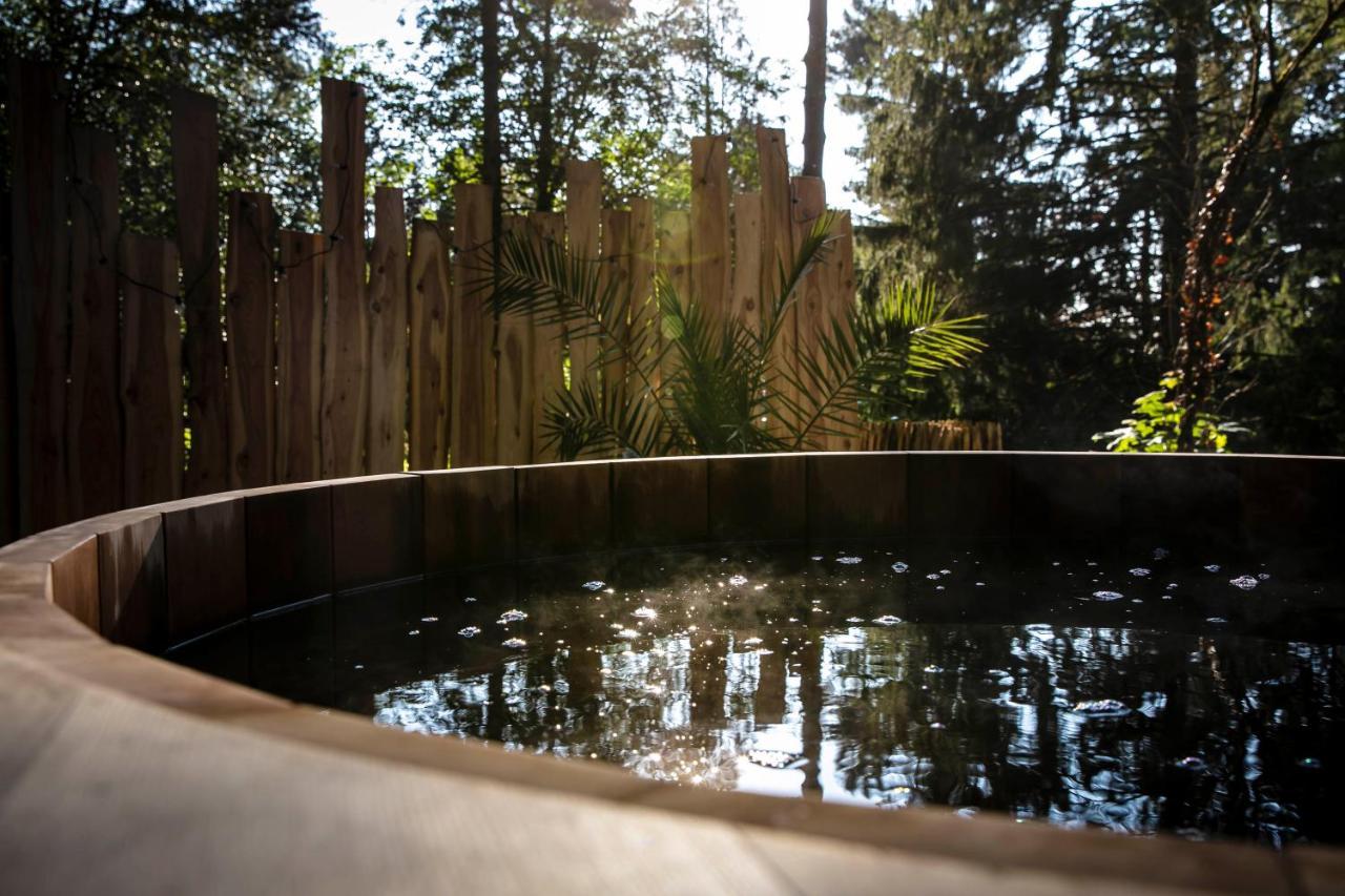 Bain De Foret - Lodges Cosy & Spa Neufchâtel-Hardelot Dış mekan fotoğraf