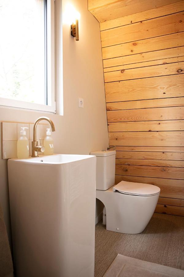 Bain De Foret - Lodges Cosy & Spa Neufchâtel-Hardelot Dış mekan fotoğraf