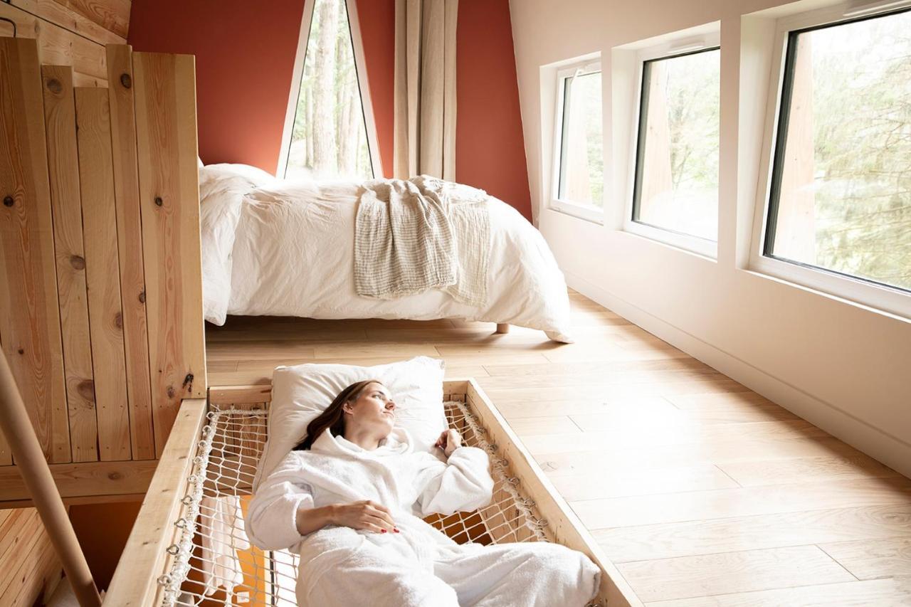 Bain De Foret - Lodges Cosy & Spa Neufchâtel-Hardelot Dış mekan fotoğraf