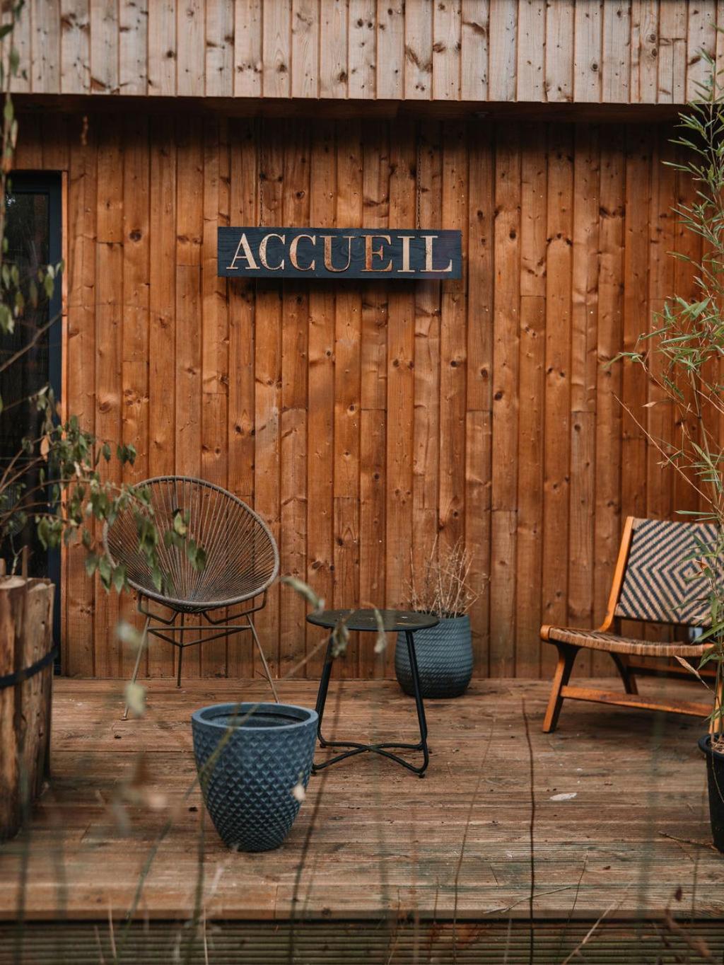 Bain De Foret - Lodges Cosy & Spa Neufchâtel-Hardelot Oda fotoğraf